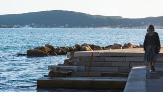 Dio zadarske rive urušio se nakon tijekom jučerašnjeg nevremena