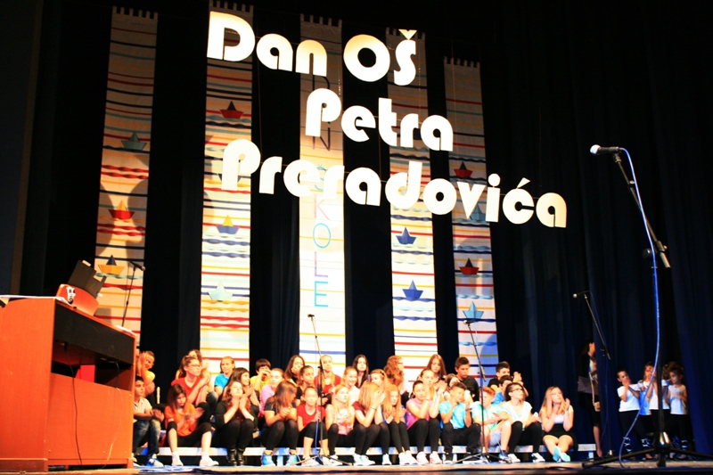 U HNK Zadar održana je priredba u povodu Dana OŠ Petra Preradovića na kojoj su nastupili učenici ali i profesori, Foto: Marija Cvetković