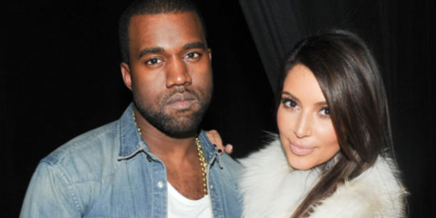 Kanye West i Kim Kardashian. Photo: Billy Farrell Agency/Rex Features Kanye West i Kim Kardashian. Photo: Billy Farrell Agency/Rex Features