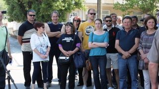 Jedan od heroja obrane Zadra u Domovinskom ratu, hrvatski branitelj, Ante Rudan dobio je danas svoju ulicu na Bilom brigu u MO Plovanija, foto: Grad Zadar