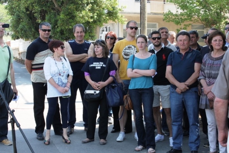 Jedan od heroja obrane Zadra u Domovinskom ratu, hrvatski branitelj, Ante Rudan dobio je danas svoju ulicu na Bilom brigu u MO Plovanija, foto: Grad Zadar