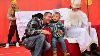 Sveti Nikola darivao mališane na Viru, Krampus bez posla Sveti Nikola darivao mališane na Viru, Krampus bez posla