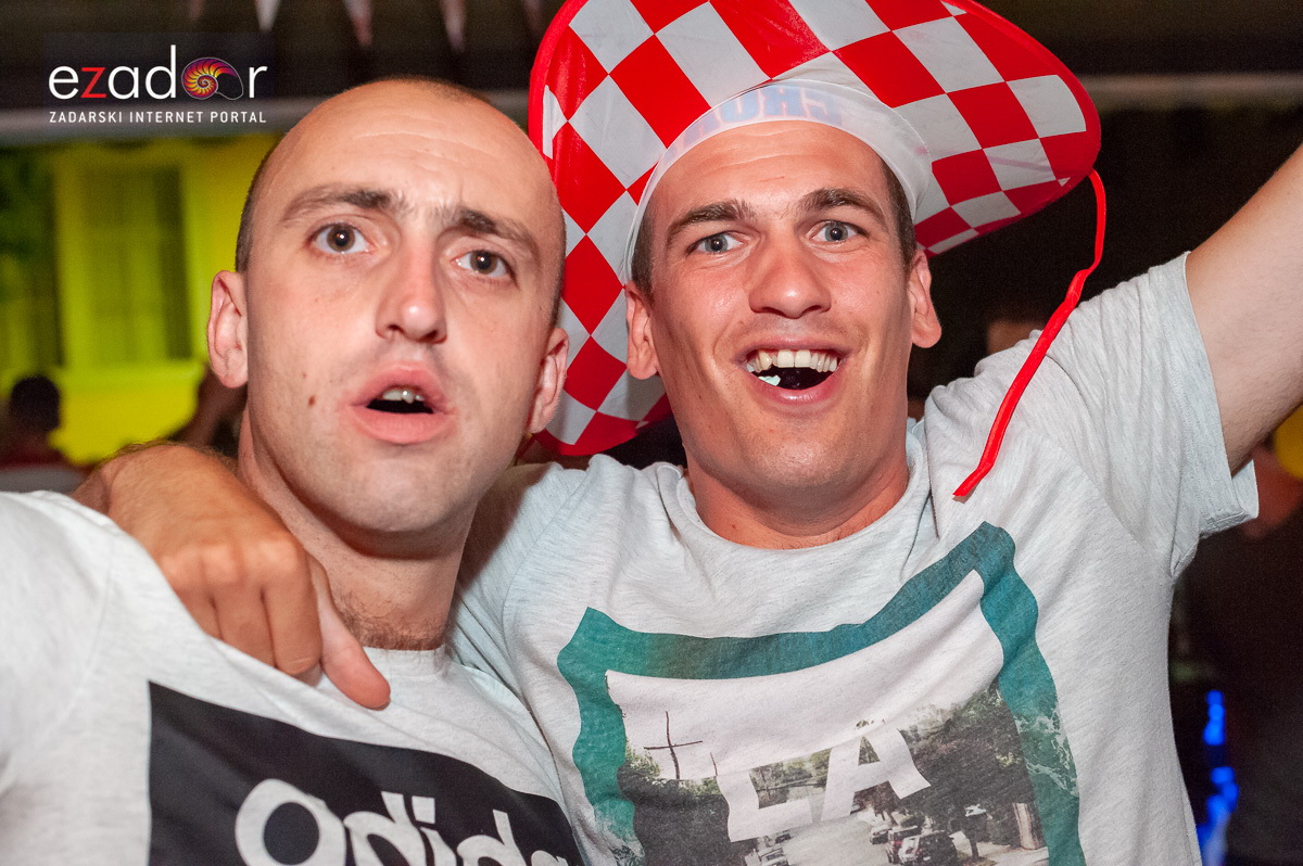 Zadar je gorio: Velika fešta nakon plasmana Vatrenih u finale Svjetskog prvenstva