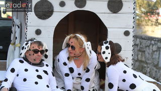 Maškarana povorka Velike Bake u Murteru