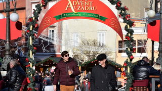 Advent u Zadru: Prekrasno subotnje jutro u Zadru