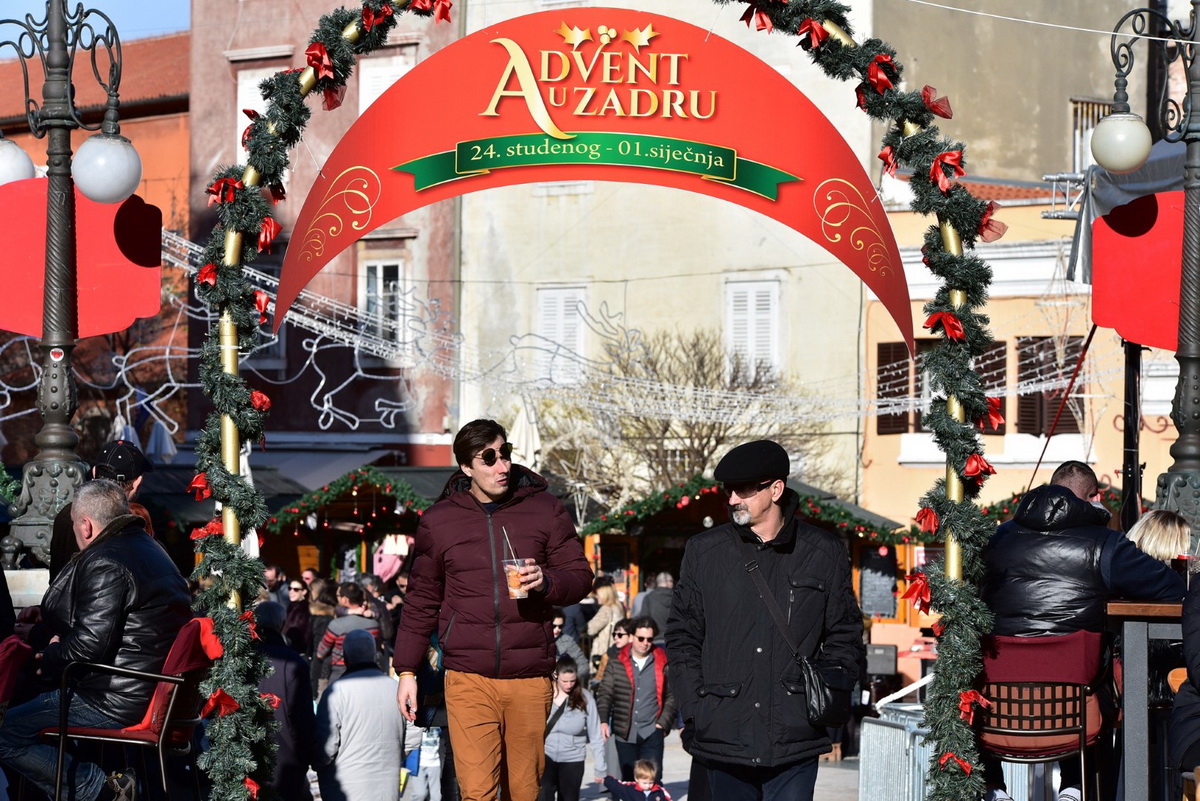 Advent u Zadru: Prekrasno subotnje jutro u Zadru