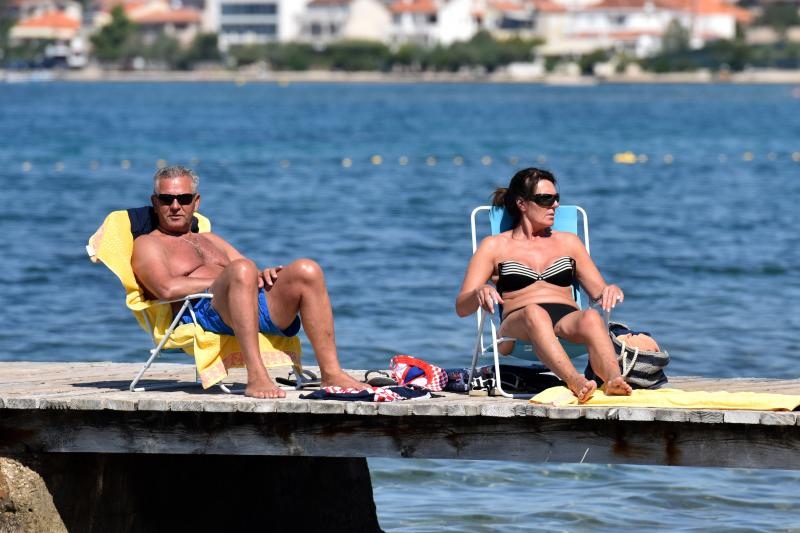 Turisti i građani uživali su u subotu u prekrasnom rujanskom danu babljeg ljeta. Photo: Dino Stanin/PIXSELL Turisti i građani uživali su u subotu u prekrasnom rujanskom danu babljeg ljeta. Photo: Dino Stanin/PIXSELL