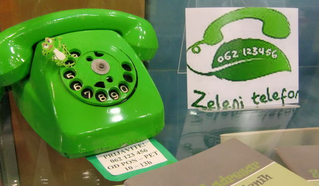 13. rođendan udruge “Eko Zadar”, Zeleni telefon