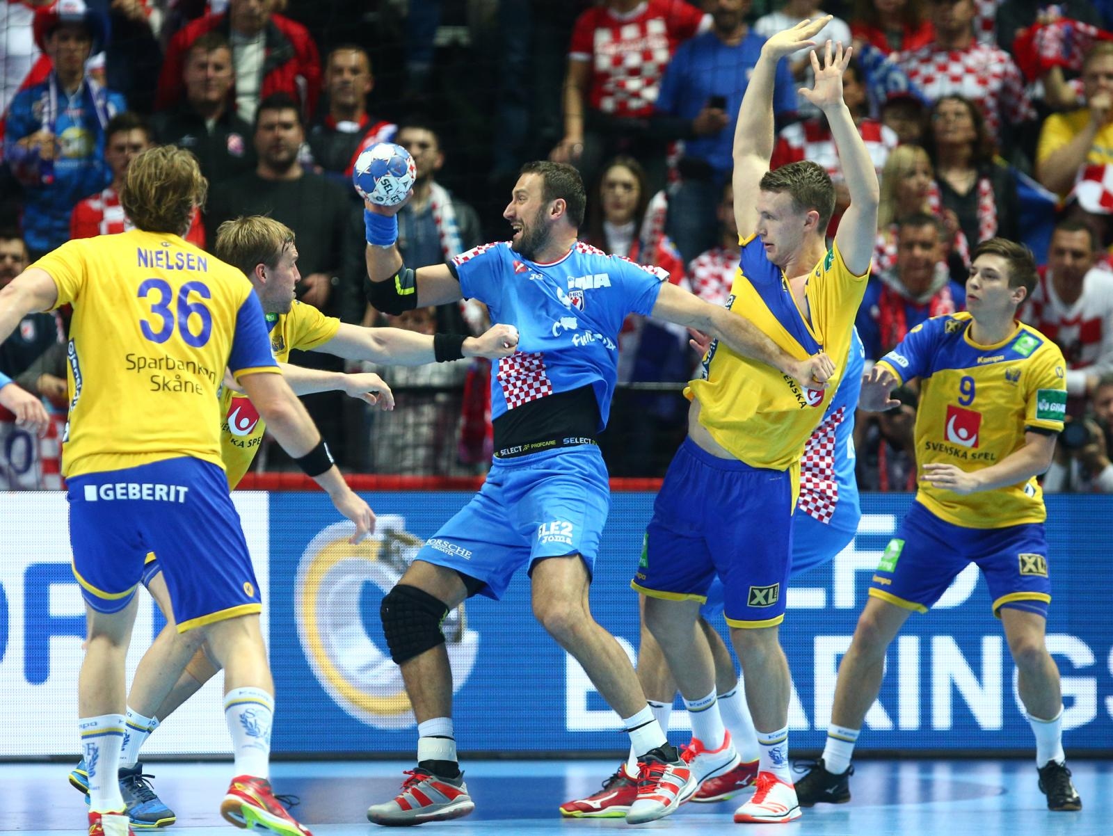Spaladium Arena, Split – Europsko rukometno prvenstvo, skupina A, 3. kolo, Hrvatska – Švedska
