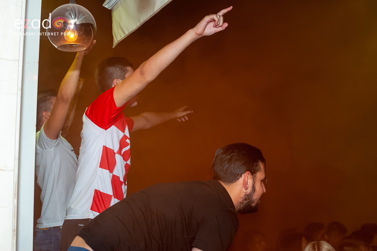 Zadar je gorio: Velika fešta nakon plasmana Vatrenih u finale Svjetskog prvenstva