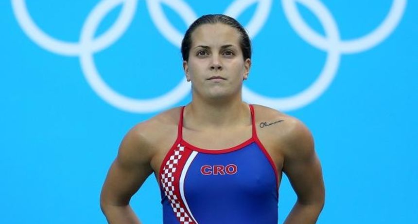 Olimpijske igre Rio 2016. Skokovi u vodu za žene, daska 3m, Marcela Marić. Photo: Igor Kralj/PIXSELL Olimpijske igre Rio 2016. Skokovi u vodu za žene, daska 3m, Marcela Marić. Photo: Igor Kralj/PIXSELL
