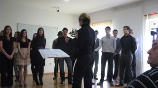 Dodjela nagrada za umjetničke radove u gimnaziji J. Barakovića Dodjela nagrada za umjetničke radove u gimnaziji J. Barakovića