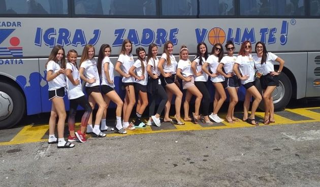 Mažoretkinje Ugljana, Pašmana i Zadra na EP u Francuskoj