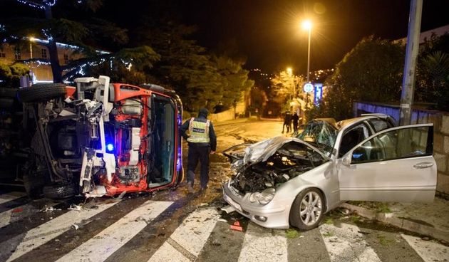 Teška prometna nesreća u Dubrovniku