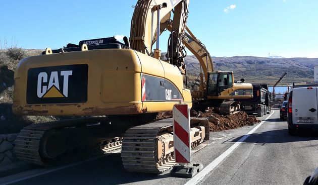 Radovi na izgradnji rotora na Pagu odvijaju se prema planu