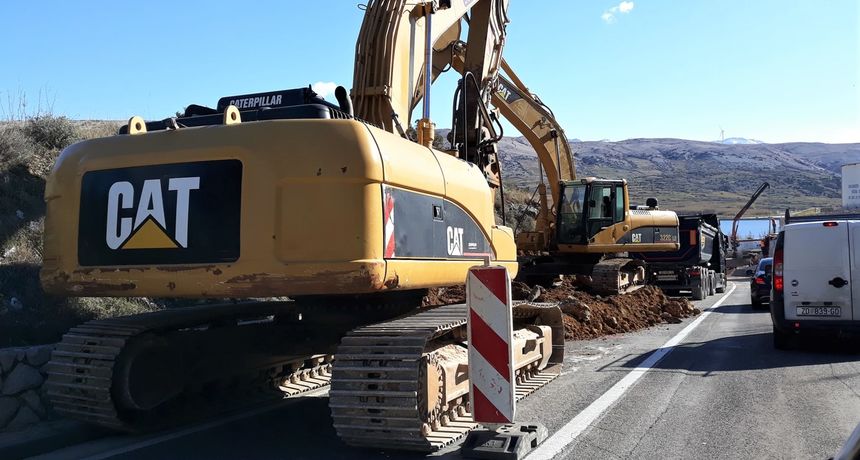 Radovi na izgradnji rotora na Pagu odvijaju se prema planu Radovi na izgradnji rotora na Pagu odvijaju se prema planu