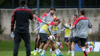 Trening hrvatske nogometne reprezentacije 2. rujna 2014. Photo: Igor Kralj/PIXSELL Trening hrvatske nogometne reprezentacije 2. rujna 2014. Photo: Igor Kralj/PIXSELL