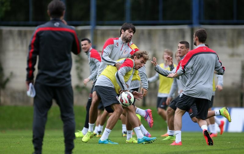 Trening hrvatske nogometne reprezentacije 2. rujna 2014. Photo: Igor Kralj/PIXSELL Trening hrvatske nogometne reprezentacije 2. rujna 2014. Photo: Igor Kralj/PIXSELL