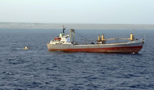 Brod na obali Somalije (Foto: daylife.com)