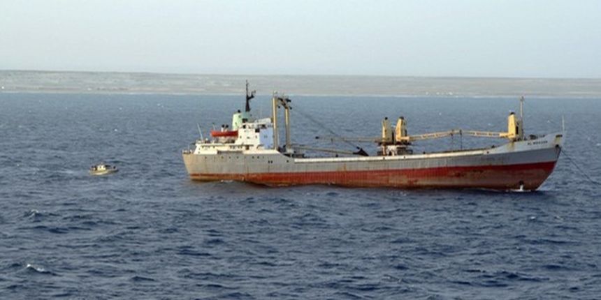 Brod na obali Somalije (Foto: daylife.com)