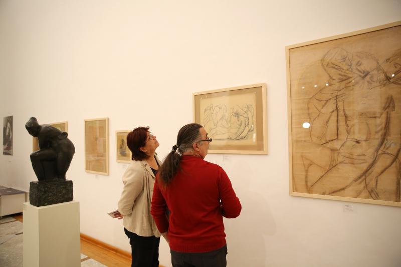 Gradska loža: Otvorenje izložbe “Zahvalimo njoj…” Ivana Meštrovića, Foto: Filip Brala/PIXSELL Gradska loža: Otvorenje izložbe “Zahvalimo njoj…” Ivana Meštrovića, Foto: Filip Brala/PIXSELL