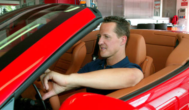 Schumi i Ferrari California ( foto: autoklub.hr)