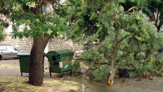 18.7.2009. Posljedice nevremena u ul. F. Tudjmana i B.J.Jelacica u Zadru 18.7.2009. Posljedice nevremena u ul. F. Tudjmana i B.J.Jelacica u Zadru