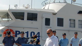 Zadarska policija predstavila novo plovilo, foto: Iva Pejkovic