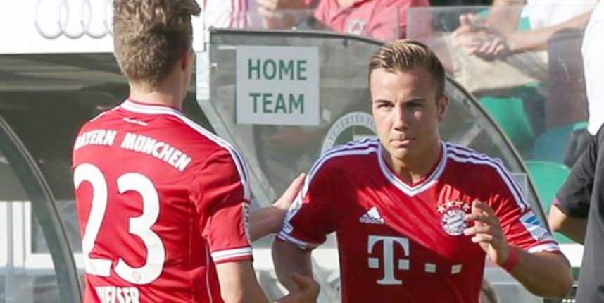 Mario Gotze, foto: fcbayern.telekom.de Mario Gotze, foto: fcbayern.telekom.de