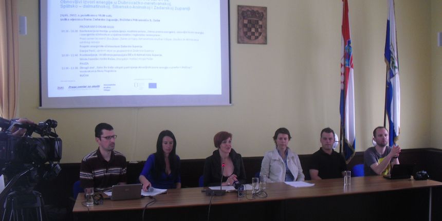 U Velikoj vijećnici Zadarske županije predstavljena su istraživanja potencijala obnovljivih izvora energije (OIE) u četiri dalmatinske županije – Dubrovačko-neretvanskoj, Splitsko-dalmatinskoj, Šibensko-kninskoj i Zadarskoj županiji.