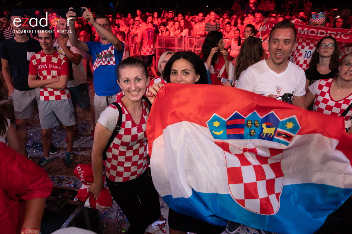 Veličanstven doček četvorice zadarskih Vatrenih