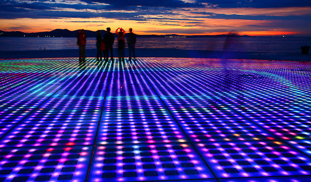 Zadarski Pozdrav suncu, Foto: Leo Banic