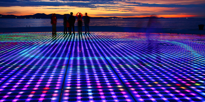 Zadarski Pozdrav suncu, Foto: Leo Banic Zadarski Pozdrav suncu, Foto: Leo Banic