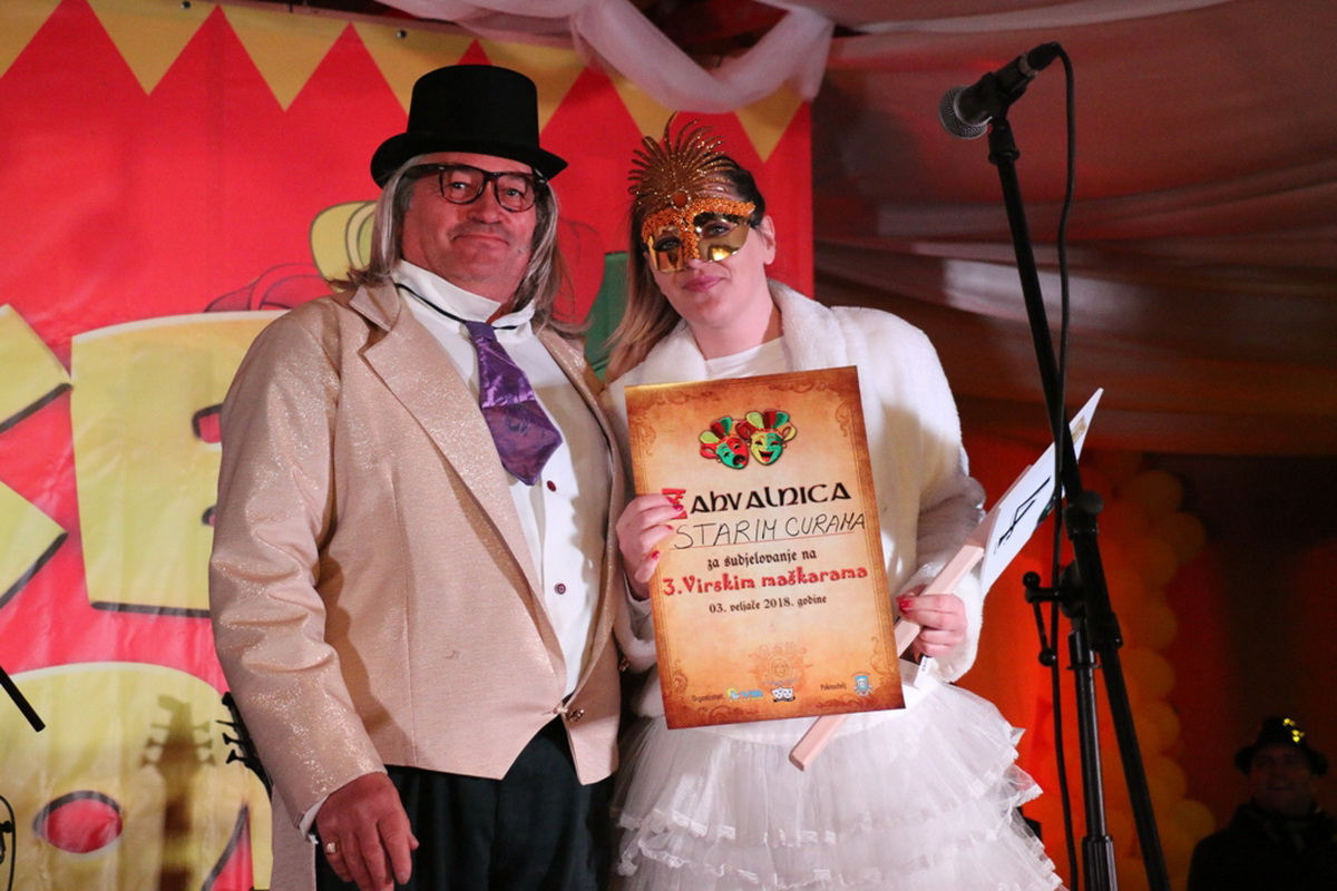 Virske maškare 2018: Defile maškaranih skupina i fešta uz “Koktelse”