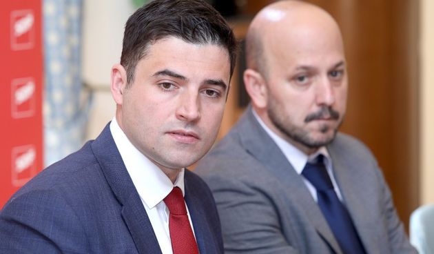 Davor Bernardić i Gordan Maras