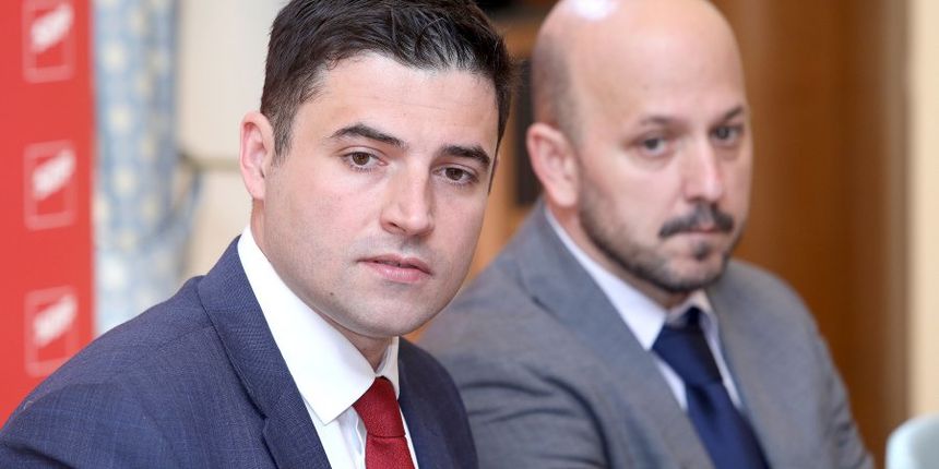 Davor Bernardić i Gordan Maras Davor Bernardić i Gordan Maras