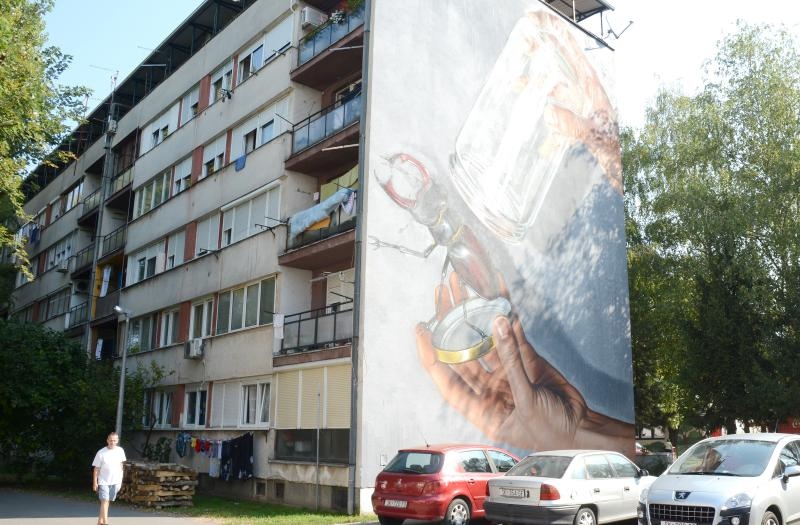 Sisak: Dovršen mural street art umjetnika Lonca koji je svrstan među deset najboljih u svijetu Sisak: Dovršen mural street art umjetnika Lonca koji je svrstan među deset najboljih u svijetu