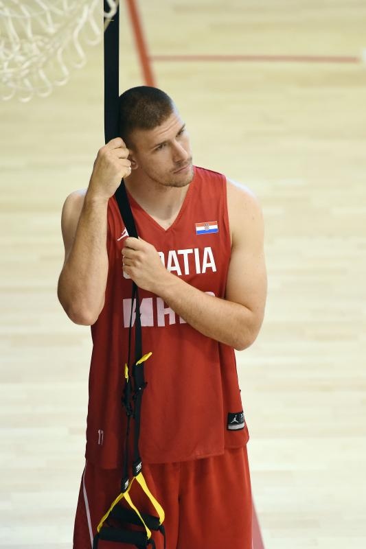 Prvi trening košarkaških reprezentativaca u Svetom Martinu na Muri