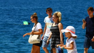 Ljetni šušur na zadarskoj rivi