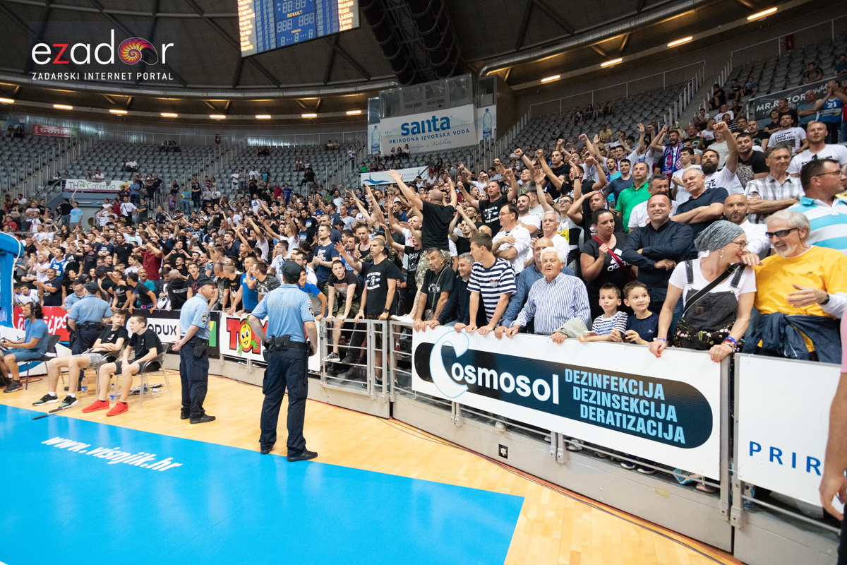 Polufinale doigravanja HT Premijer lige, 1. utakmica: KK Zadar – KK Cibona 89-78