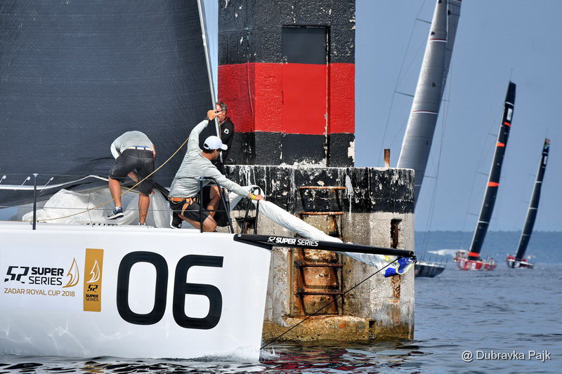 Drugi dan TP52 regate ispred zadarske rive Drugi dan TP52 regate ispred zadarske rive