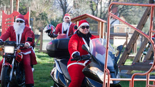 Biograd: Moto Mrazovi Duhovi u posjeti djecjim vrticima, Foto: Franjo Juric Biograd: Moto Mrazovi Duhovi u posjeti djecjim vrticima, Foto: Franjo Juric