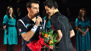 PBZ Zagreb indoors: Pojedinacno finale i finale parova. Foto: Andro Marcev PBZ Zagreb indoors: Pojedinacno finale i finale parova. Foto: Andro Marcev