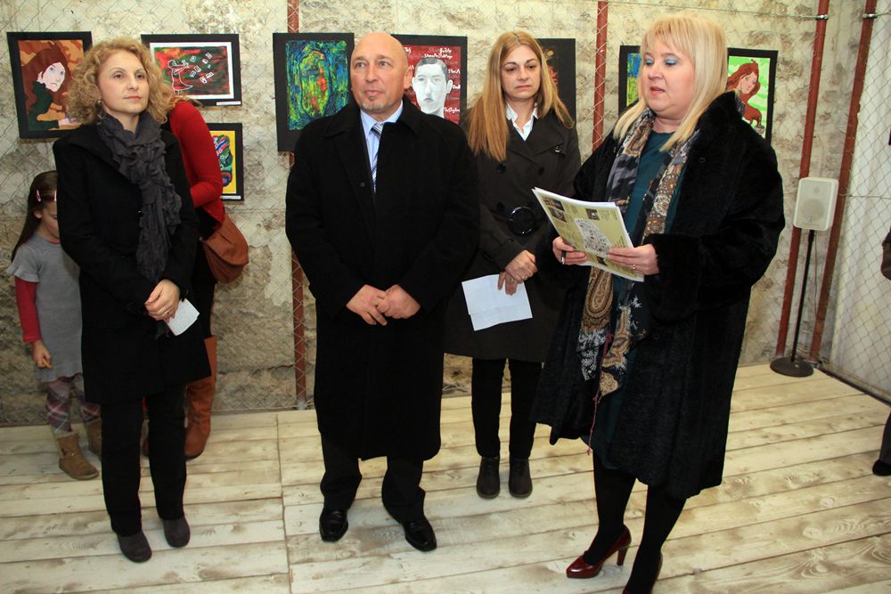 Otvorenje izložbe učenika Škole za primjenjenu umjetnost Otvorenje izložbe učenika Škole za primjenjenu umjetnost