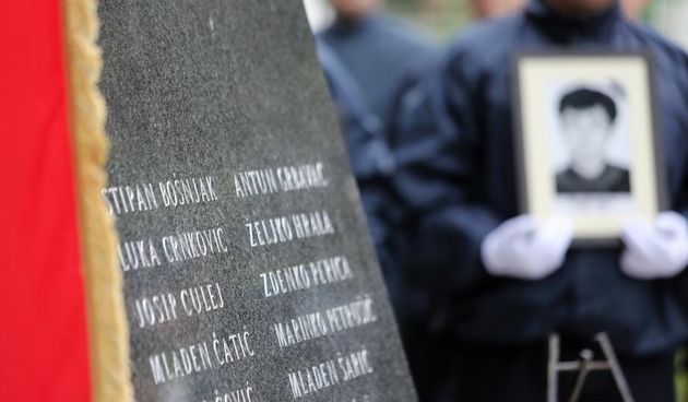 Borovo, Memorijal 12 redartvenika. Photo: Marko Mrkonjic/PIXSELL