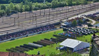 Knin, 050811.
Podizanjem zastave na Kninskoj tvrdjavi i postrojavanjem vojnih snaga na nogometnom igralistu obiljezena je 16. obljetnica VRO Oluja, Dan pobjede i domovinske zahvalnosti i Dan hrvatskih branitelja.
Na fotografiji: pogled sa Kninske trdjave Knin, 050811.
Podizanjem zastave na Kninskoj tvrdjavi i postrojavanjem vojnih snaga na nogometnom igralistu obiljezena je 16. obljetnica VRO Oluja, Dan pobjede i domovinske zahvalnosti i Dan hrvatskih branitelja.
Na fotografiji: pogled sa Kninske trdjave