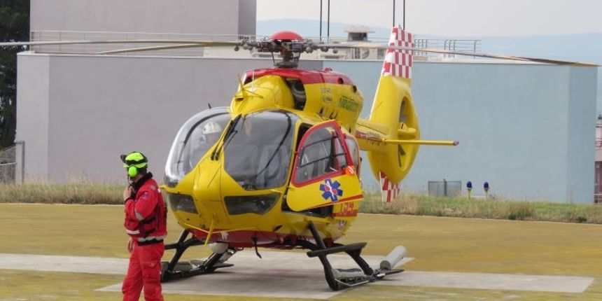 Helikopterska spasilacka sluzba na helidromu Firule Helikopterska spasilacka sluzba na helidromu Firule