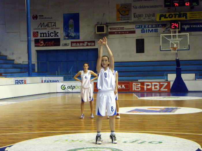 ZKK Zadar – ZKK Pula Biska 80-65 ZKK Zadar – ZKK Pula Biska 80-65