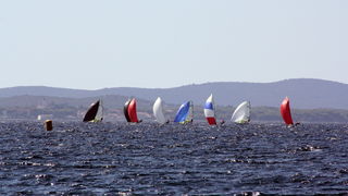 EP klase 49er, Prvi dan natjecanja 31. kolovoza 2009, Foto; Mladen Malik EP klase 49er, Prvi dan natjecanja 31. kolovoza 2009, Foto; Mladen Malik