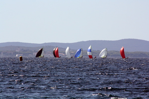 EP klase 49er, Prvi dan natjecanja 31. kolovoza 2009, Foto; Mladen Malik EP klase 49er, Prvi dan natjecanja 31. kolovoza 2009, Foto; Mladen Malik